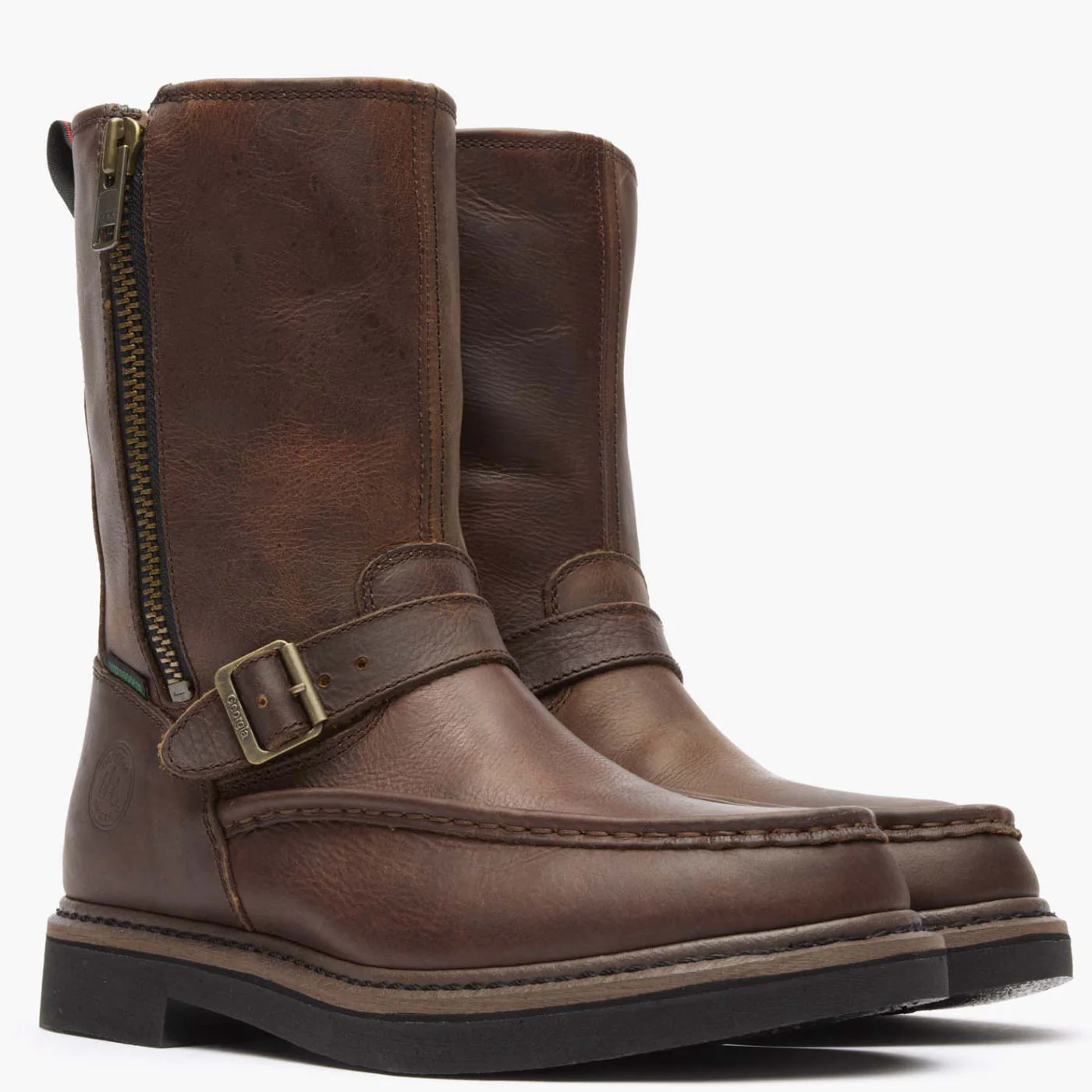 Georgia Boot Side Zip Waterproof Work Wellington - Image 5