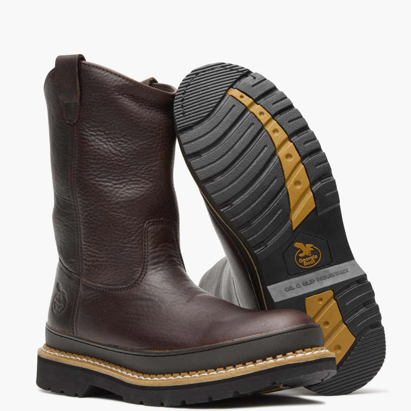 Georgia Giant Steel Toe Pull-On Work Boots - Image 4