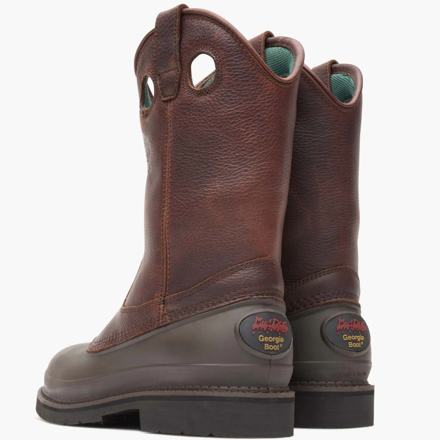 Georgia Boot Muddog Steel Toe Wellington Work Boot - Image 4