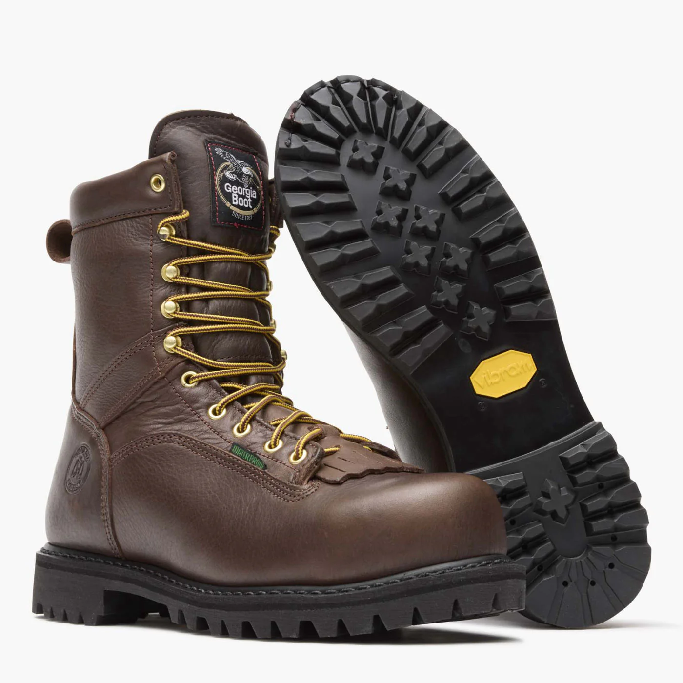 Georgia Boot Lace-to-Toe Steel Toe Waterproof Work Boot - Image 4
