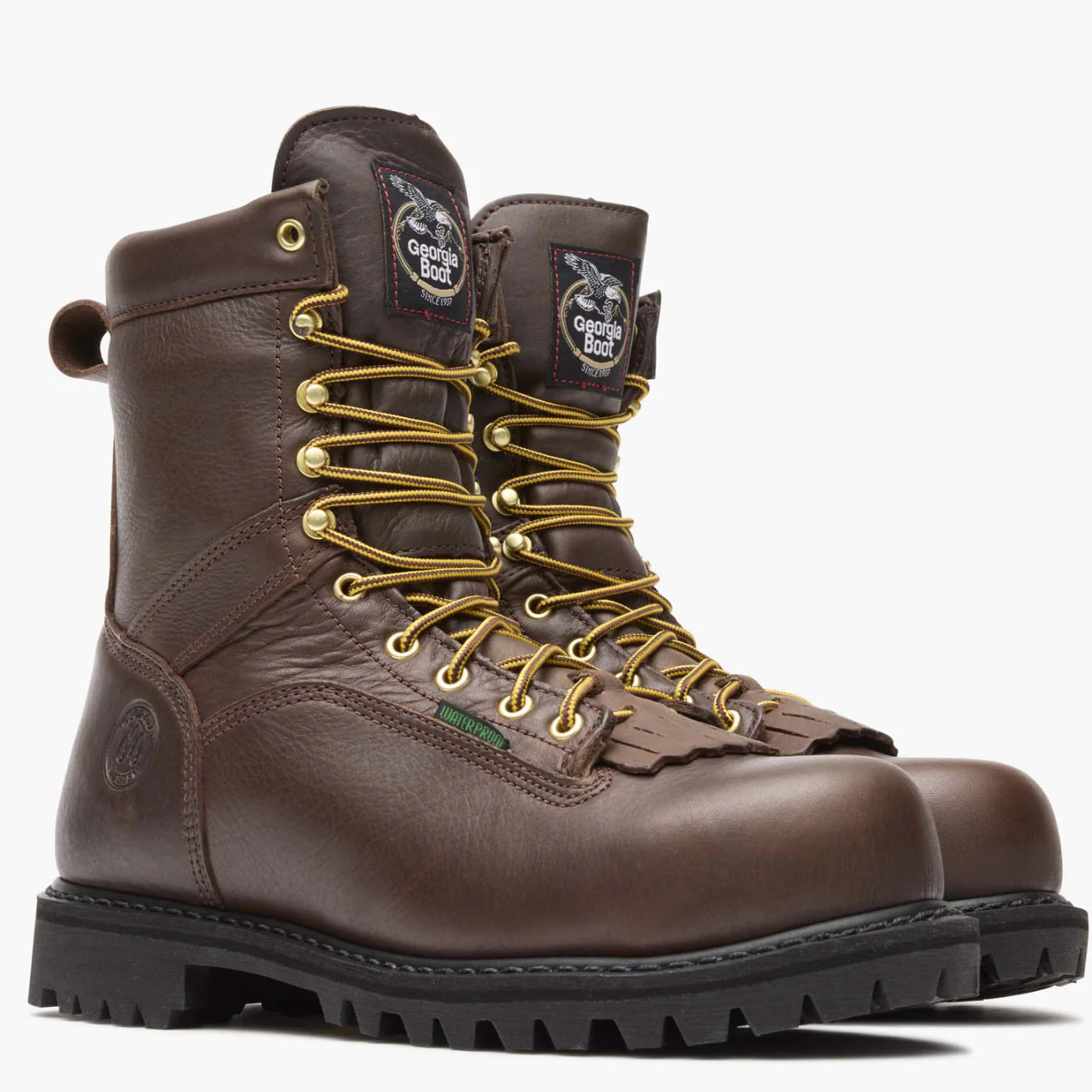 Georgia Boot Lace-to-Toe Steel Toe Waterproof Work Boot - Image 5