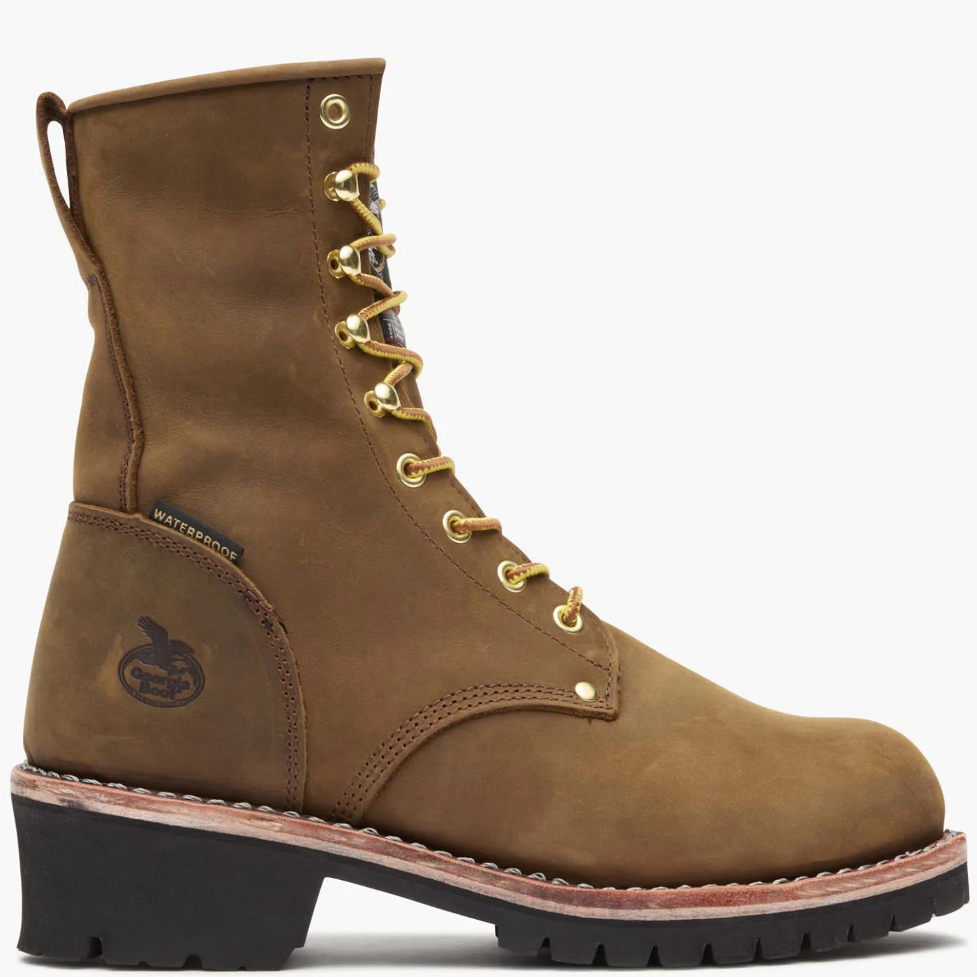 Georgia Boot Steel Toe Waterproof 400G Insulated Logger Work Boot