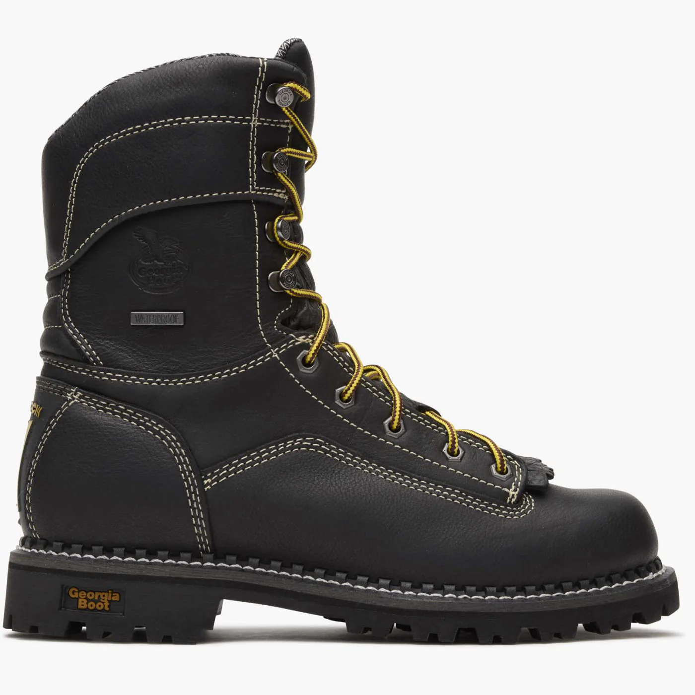 Georgia Boot AMP LT Logger Low Heel Waterproof Work Boot