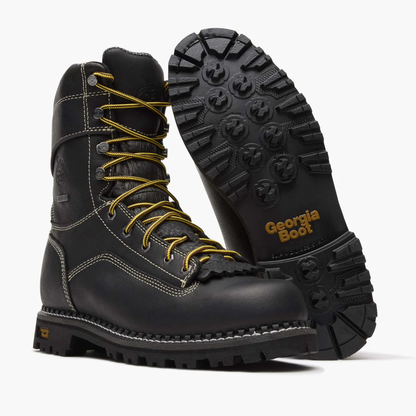Georgia Boot AMP LT Logger Low Heel Waterproof Work Boot - Image 4