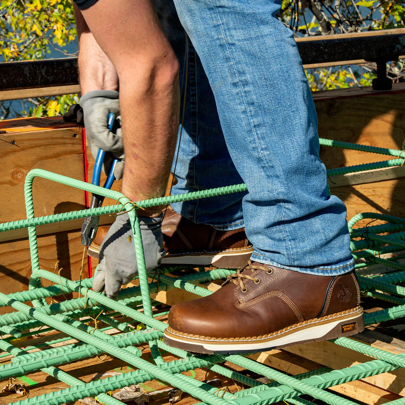 Georgia Boot AMP LT Wedge Waterproof Work Boot - Image 7