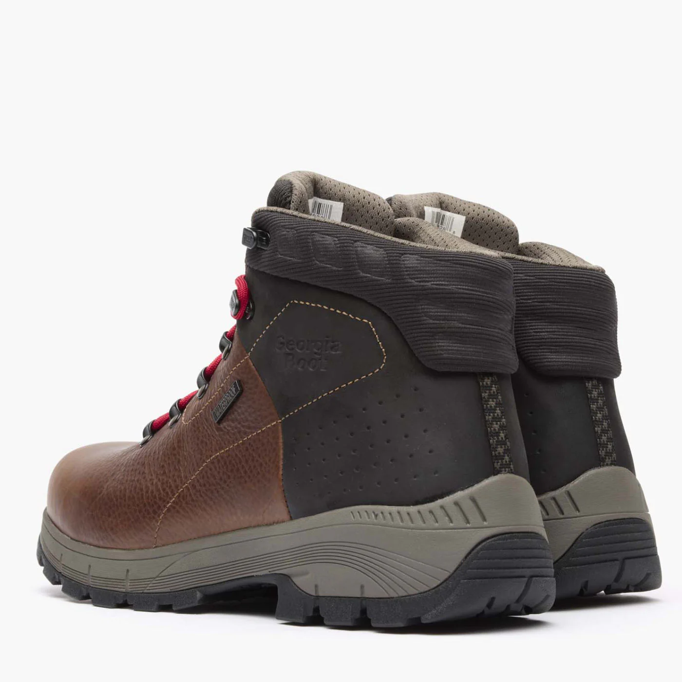 Georgia Boot Eagle Trail Alloy Toe Waterproof Hiker in Brown/Black - Image 4