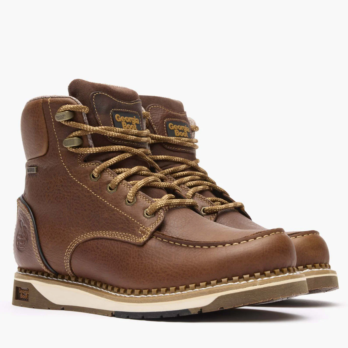 Georgia Boot AMP LT Wedge Waterproof Moc-Toe Work Boot - Image 3