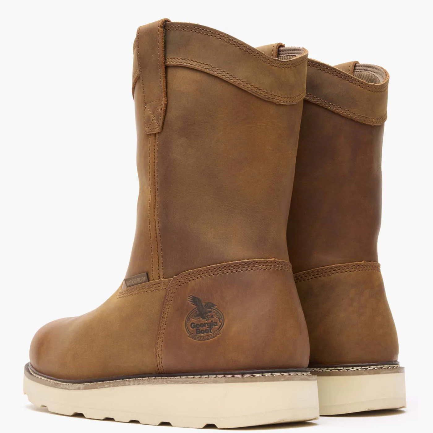 Georgia Boot Core 37 10" Waterproof Pull On Wedge Boot - Image 6