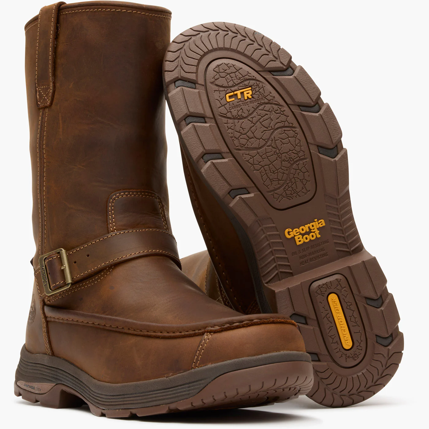 Georgia Boot Athens SuperLyte Waterproof Wellington Pull-On Boot - Image 4