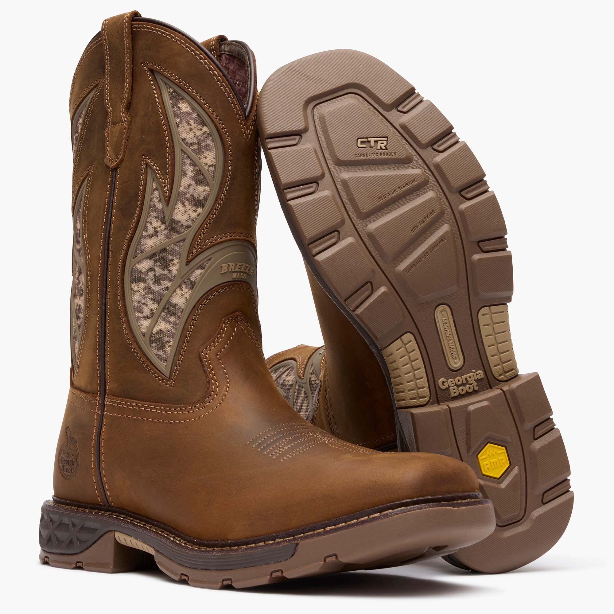 Georgia Boot Carbo-Tec FLX 11" Pull-On Work Boot - Image 7