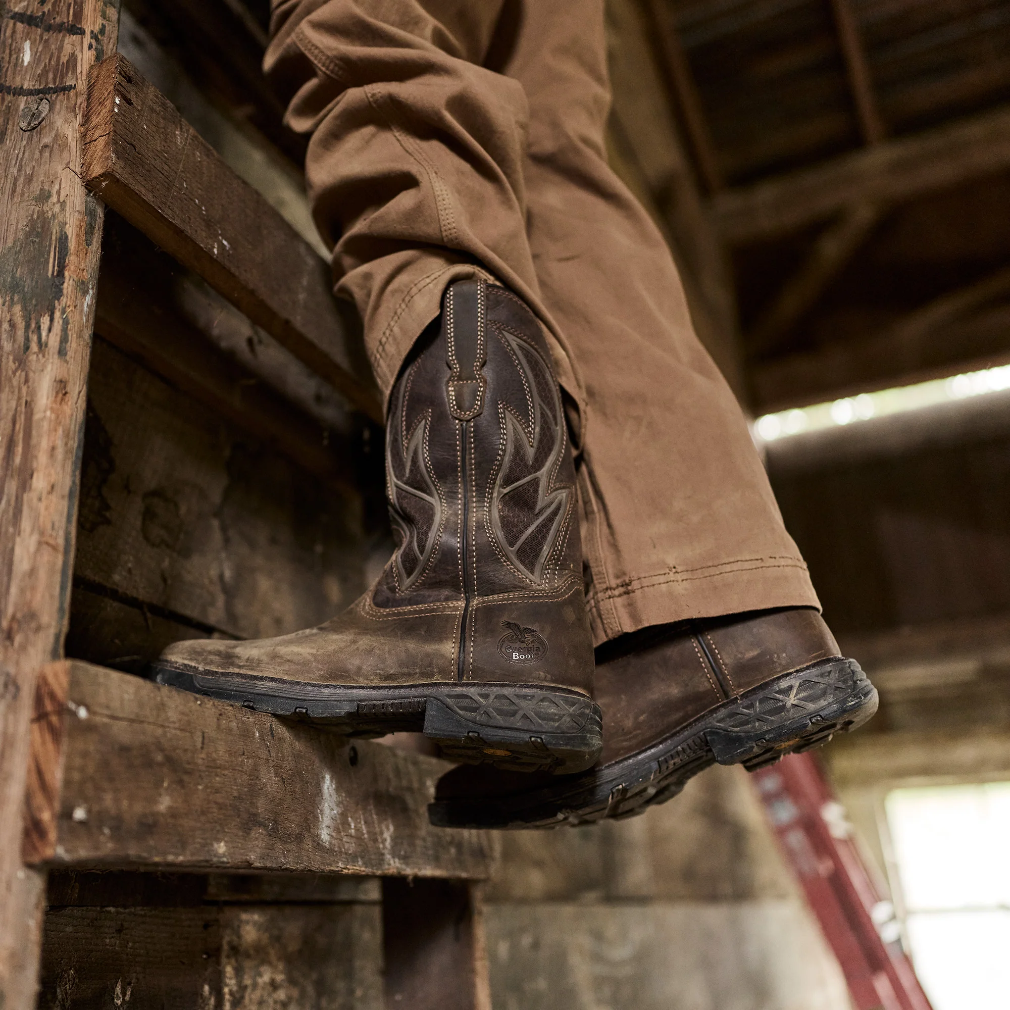 Georgia Boot Carbo-Tec FLX 11" Pull-On Alloy Toe Work Boot - Image 2