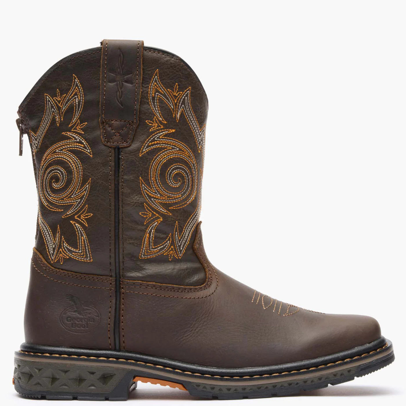 Georgia Boot Kids Carbo-Tex LT Pull-On Western Boot